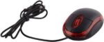 InfiZone Mini USB Wired Optical Mouse Wired Ambidextrou...