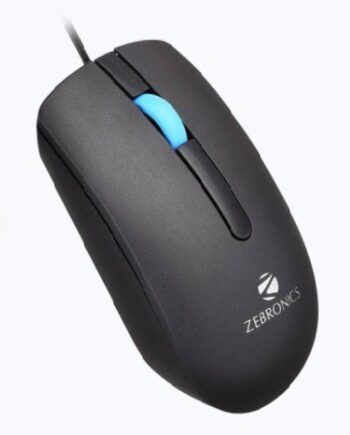 ZEBRONICS JUGGLE Wired Ambidextrous Optical Mouse