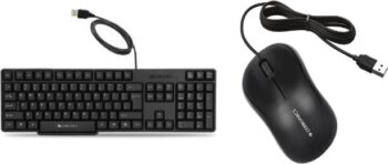 ZEBRONICS K20 keyboard, Comfort Mouse (Pack of 2) Wired...