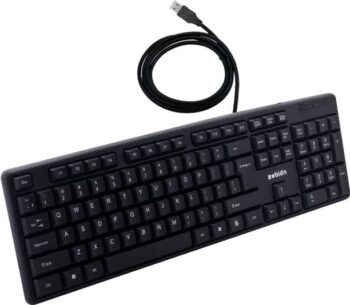 zebion K500 USB Keyboard Wired USB Standard Multi-devic...