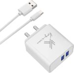 Kay By SaArch 12 W 2.4 A Wall Charger for Mobile with D...
