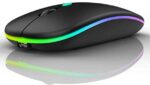 Dezful Lighting Wireless Optical Mouse with Bluetooth