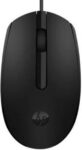 HP m10 Wired Ambidextrous Optical Mouse