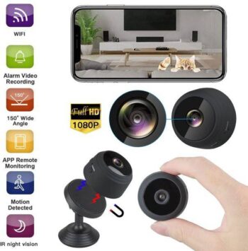 AVOIHS Spy Camera Mini WiFi Wireless Full HD 1080P with...