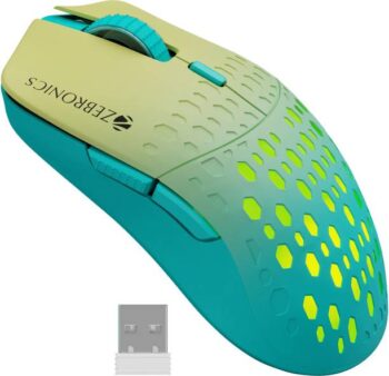 ZEBRONICS Marine Wireless Ambidextrous Optical Mouse Re...