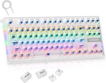 Archer Tech Lab Mechanical Gaming Keyboard with 20 RGB ...