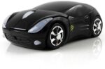 microware 2.4GHz 3D Sports Racing Car Shaped PC Mouse W...