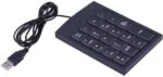 MentorKids Mini USB Wired Keyboard, Numeric Keypad Adap...