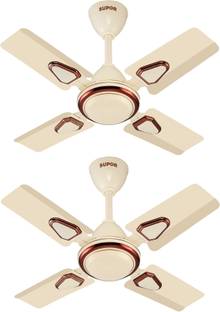 SUPER APPLIANCES New GALA 600 mm 4 Blade Ceiling Fan