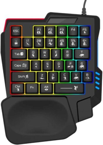 MILLENNIUM TECHNOLOGY One Handed RGB Backlite 35Keys Wi...