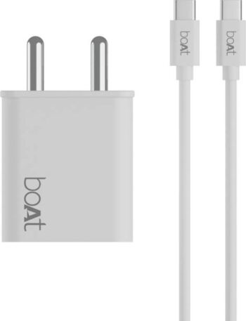 boAt 22.5 W Quick Charge 3 A Wall Charger for Mobile wi...