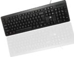 HP K100/7J4G1AA Wired USB Standard Multi-device Keyboar...