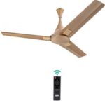 KUHL Prima A5 BLDC Ceiling Fan With Remote | High Airflow |BEE 5 Star 1200 mm 3 Blade Ceiling Fan