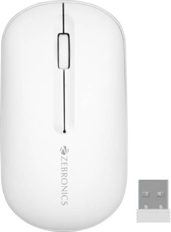 ZEBRONICS Pulse Wireless Ambidextrous Optical Mouse Wir...