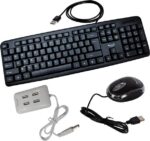 Quantum Hi-Tech QHM 7403/222 Wired USB Mouse, Keyboard ...