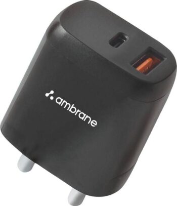 Ambrane 20 W 3 A Wall Charger for Mobile