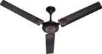 Kanishka Racer Ultra High Speed 400Rpm Pack of 1 2 Star 1200 mm 3 Blade Ceiling Fan