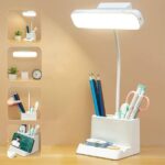 FIRSTLIKE Rechargeable Battery Operated Desk Lamp – 3 C...