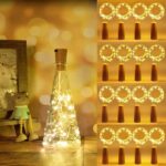 Groeien 20 LEDs 2 m Yellow Steady Strip Rice Lights