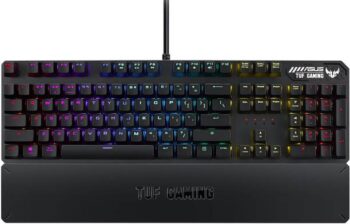ASUS TUF K3/RD Wired USB Laptop-size Gaming Keyboard Co...