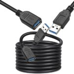 STORITE Reversible USB 2.0 2 A 3 m USB 3.0 Male A to Fe...