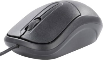 ZEBRONICS USB Comfort + Wired Ambidextrous Optical Mous...