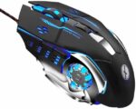 VIBOTON TINJI TJ-1 Wired USB Gaming Mouse,3200DPI LED B...
