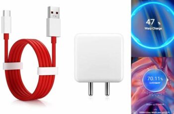 zovc 65 W Warp 4.8 A Wall Charger for Mobile with Detac...