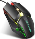ENTWINO X3 Colorful Mechanical Gaming Mouse, DPI Button...