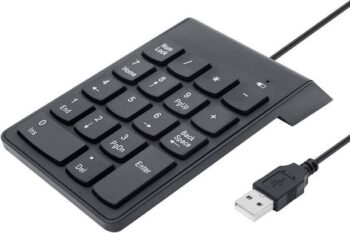coolcold Wired Number Keyboard Slim Mini Numeric keyboa...