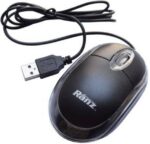 Ranz Wired Optical Mouse USB 2.0 2000dpi Wired Ambidext...