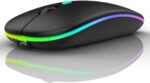 Elderbuy Wireless 2.4Ghz Rechargeable Mouse 1200 DPI Ul...