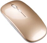 Dezful wireless mouse gold Wireless Ambidextrous Optica...