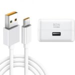MAK 80 W SuperVOOC 6 A Wall Charger for Mobile with Det...