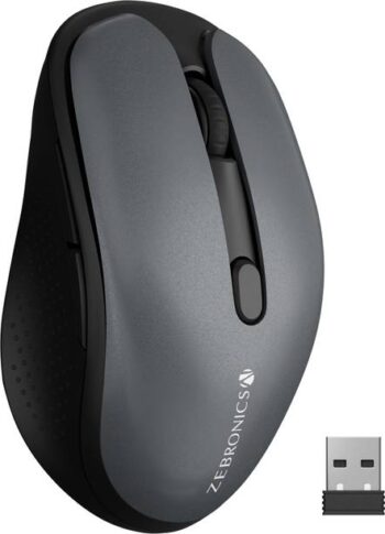 ZEBRONICS Zeb-Charm, Wireless Mouse, Mode Switch Button...