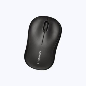ZEBRONICS zeb comfort Wired Ambidextrous Optical Mouse