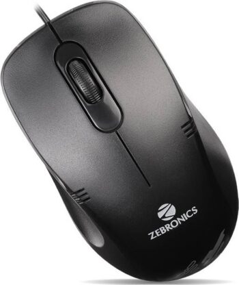 ZEBRONICS Zeb-Power-Plus Wired Ambidextrous Optical Ga...