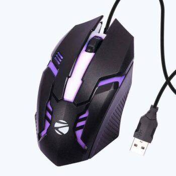 ZEBRONICS ZEB-SCORPIO Wired Ambidextrous Optical Gamin...