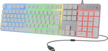 ZEBRONICS War-K Wired USB Standard Gaming Keyboard Comp...