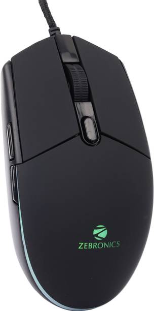 ZEBRONICS ZEB-WAR with 6 Buttons, upto 3200 DPI, Breath...