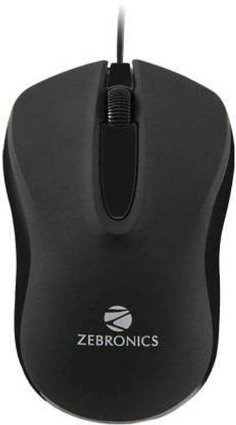 ZEBRONICS Wired Optical Gaming Mouse Wired Ambidextrous...