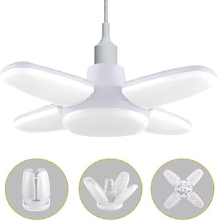 Gesto 28W Fan Shape LED Bulb - Up to 85% Energy Saving Ceiling Light, Super Bright B22 Lamp for Home, Office, Godown, Factory (Cool White) - Pack of 1