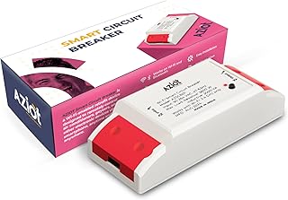 Aziot WiFi + BLE Smart Circuit Breaker - 16Amp, Compatible with Alexa & Google Assistant, Easy Installation, Made in India