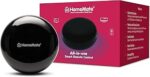 HomeMate® Wi-Fi Smart IR Control Hub (Pack of 1) | Smart Air Conditioner Remote | Compatible with Alexa, Google Home | All in One Infrared Remote for Smart Home | Black