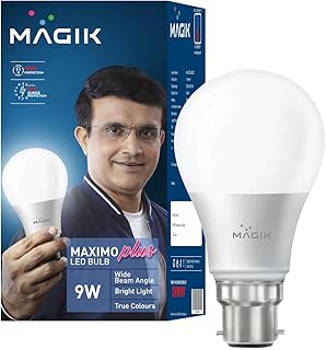 Maximo Plus LED Bulb 9W (Cool White) 6500K B22 (Pack of 1)