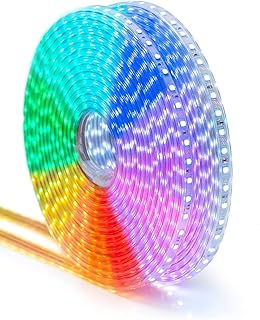 Gesto 5 Meter Led Strip Lights –Ceiling Lights for Home Decoration,Rope led Light for Balcony Decoration Outdoor Lights,RGB Strip Light for Diwali Decoration with Mode Changer Controller (Multicolor)
